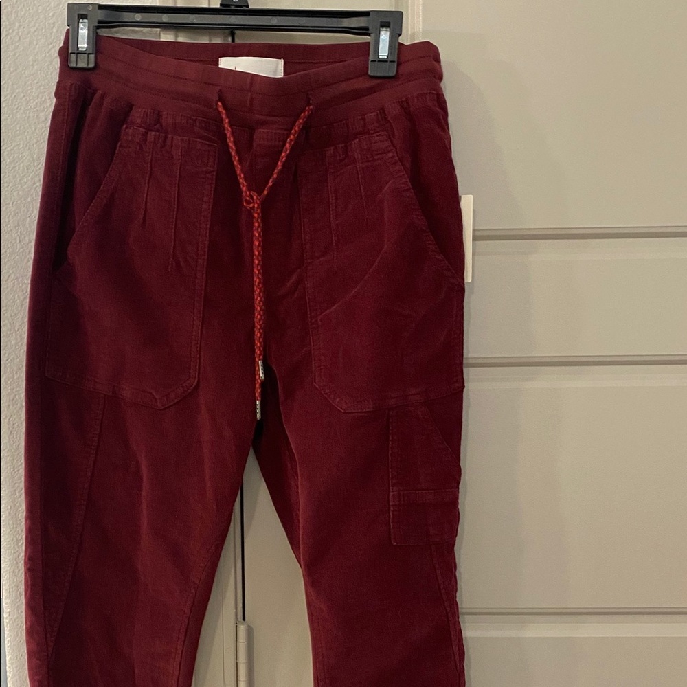 Anthropologie Leigh Corduroy Joggers